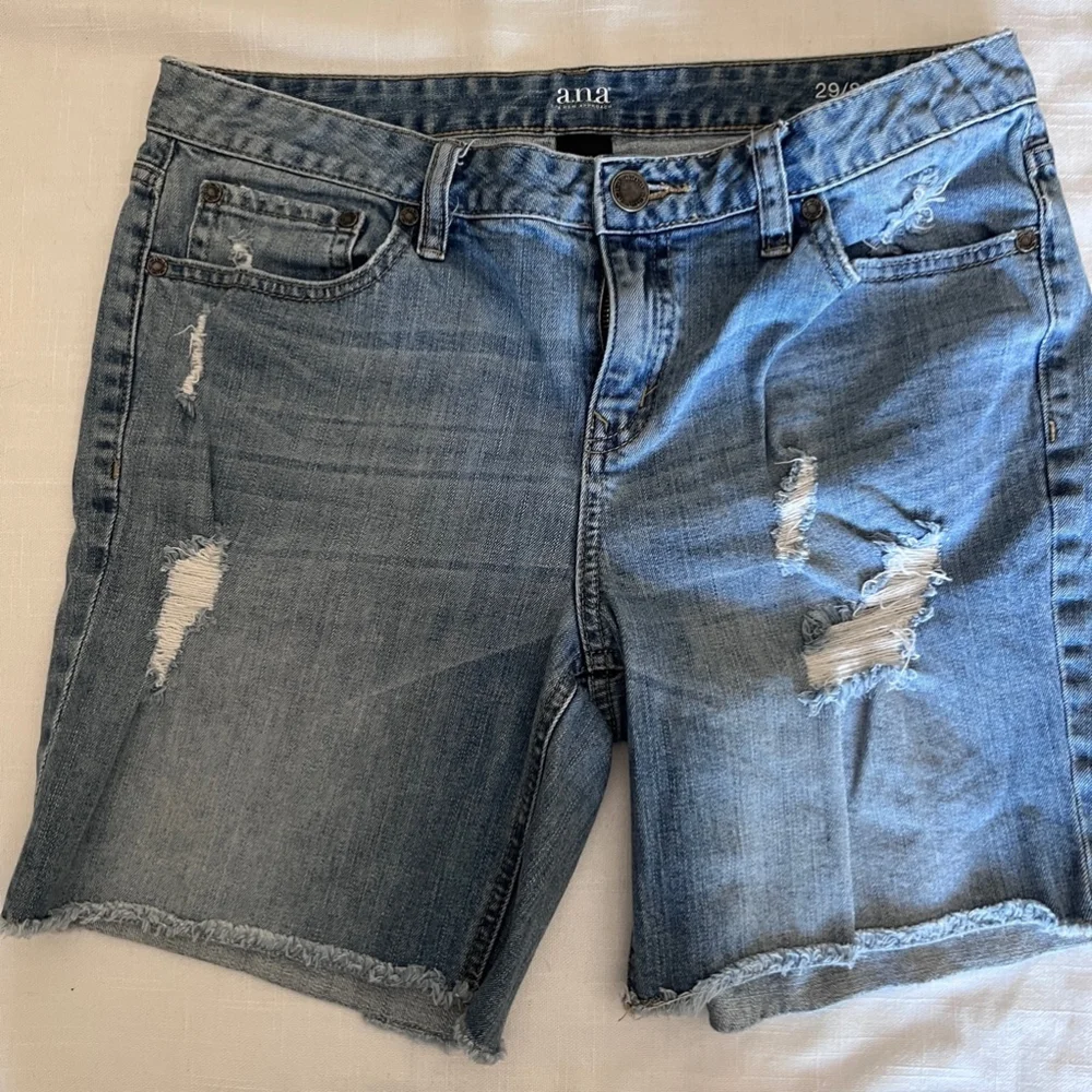 A.N.A Distressed Five Pocket Walking Shorts